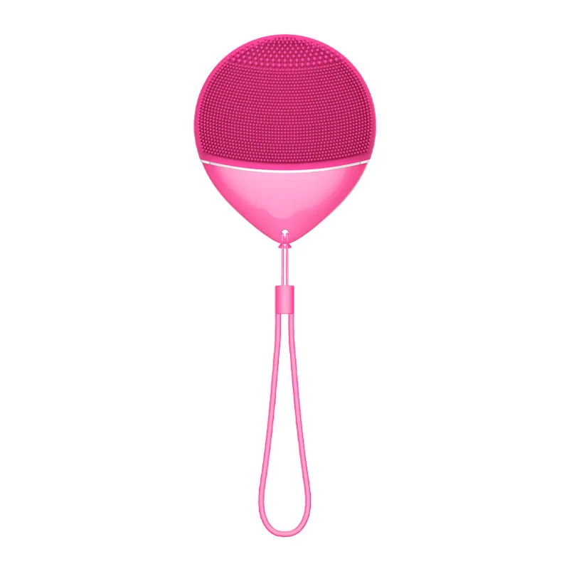 Electric Face Cleansing Device – Soft Silicone Bristles, Blackhead Remover,