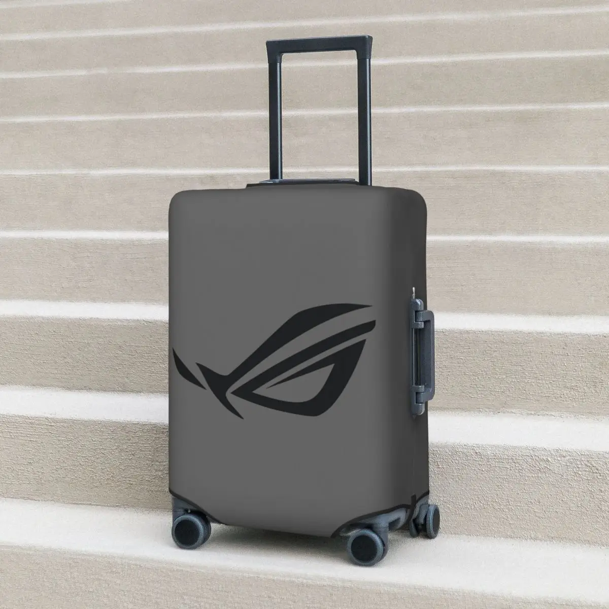 غطاء حماية مرن لحقيبة السفر بشعار Rog مقاس 18-32 بوصة
