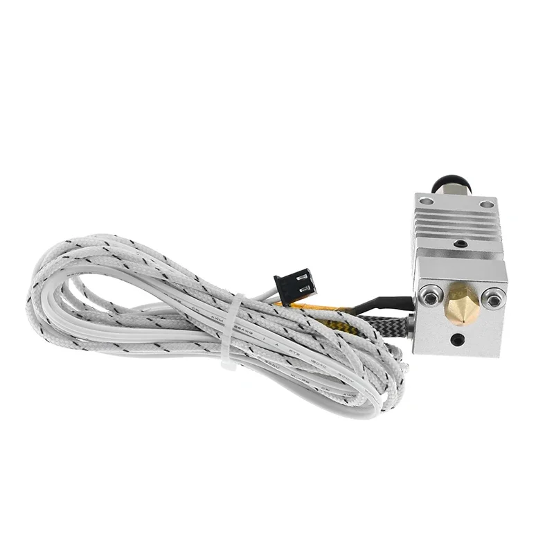 Hotend Extruder Kit Long Distance V6 Extrusion 12V/24V 50W J-head Heat Break Throat 1.75mm for Ender 3 CR10 CR-10S Printer