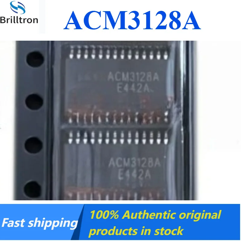 10-30PCS ACM3128A ETSSOP28 Dual-Channel Class D Audio Amplifier Original, Fast Shipping.