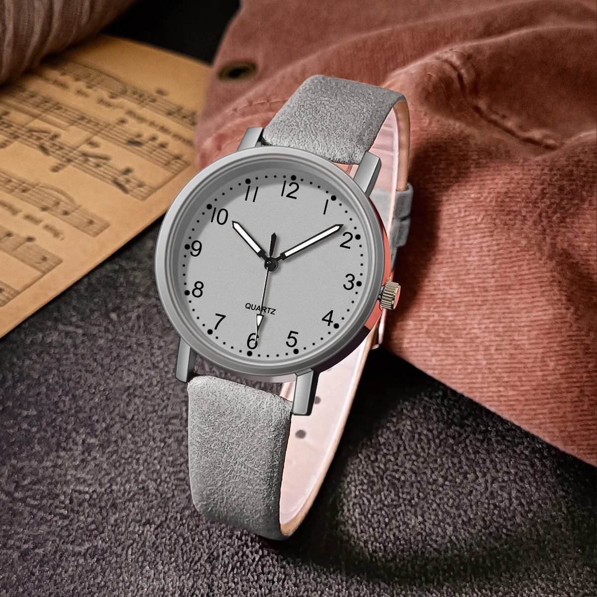 Fashion Casual Ladies Quartz Watches Vintage PU Leather Strap Wristwatch Women Clock Gift Popular Relogio Feminino