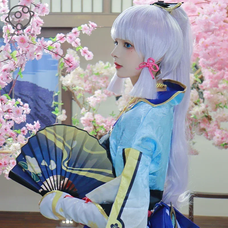 مجموعة أزياء كاميساتو أياكا جينشين التأثيرية مع شعر مستعار لحفلات الهالوين كرنفال للنساء، متضمنة في تخزين كوميك كون