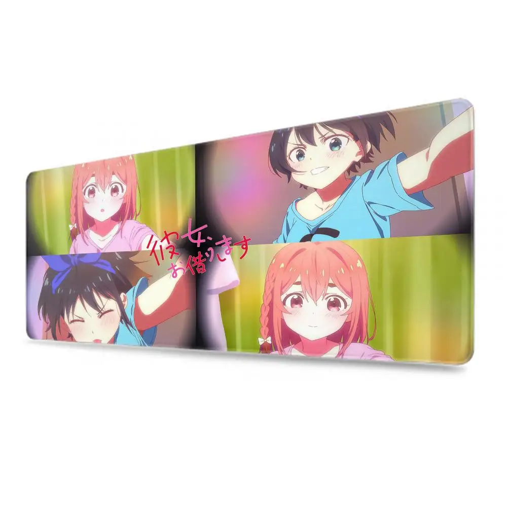 Anime Rent A Girlfriend Kanojo Okarishimasu Mizuhara Chizuru Mouse Pad Laptop PC Mice Mat Desk Keyboard Mat Anti-Slip Playmat