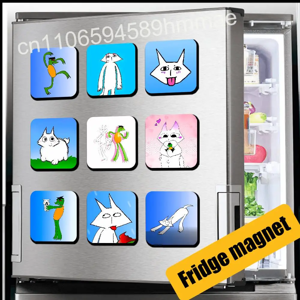 

For H-House Of Puso Bayani Fridge Magnets Freezer Refrigerator Kitchen Metal Cabinet Magnetic Card Case