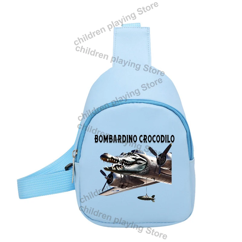 الإيطالية Brainrot سلسلة الكتف حقيبة كروسبودي الساخن AI الحيوانات أكياس الصدر الصغيرة لطيف الحلوى المحفظة تخزين الحقيبة هدايا عيد الميلاد