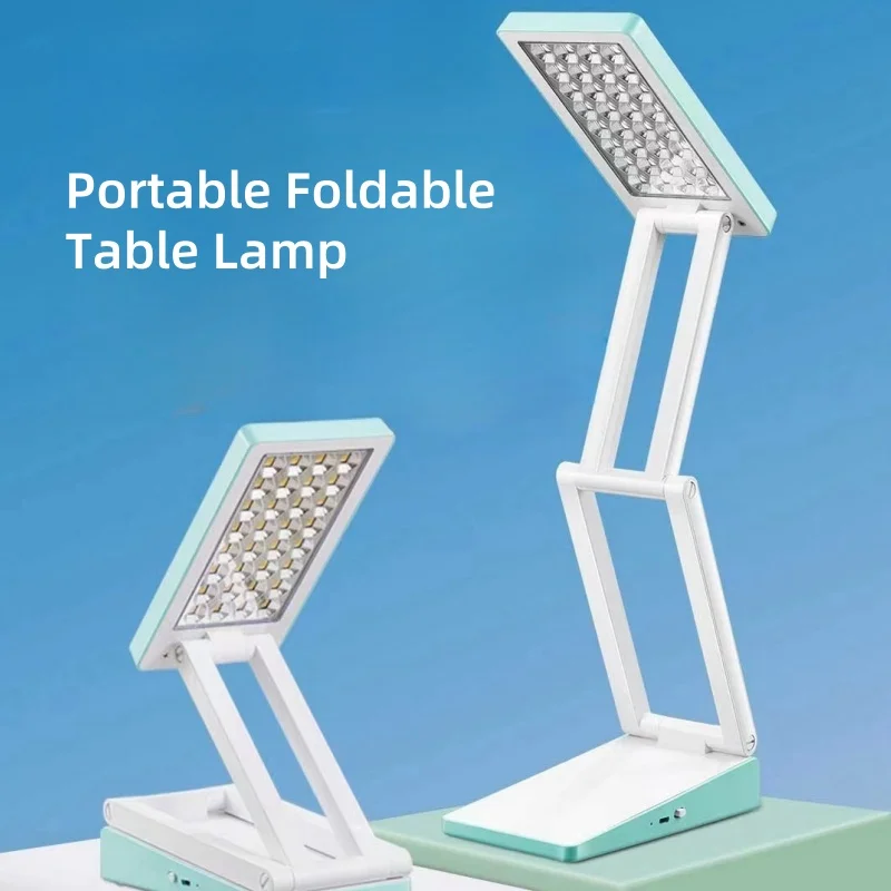 

Portable folding table lamp USB rechargeable led Desk lamp Eye-protecting book Reading light light for working and reading