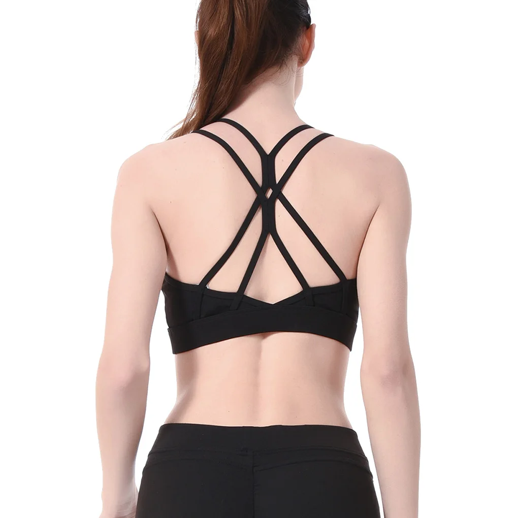 حمالة صدر رياضية للفتيات للياقة البدنية والجري واليوجا للنساء ملابس داخلية للتمرين #2