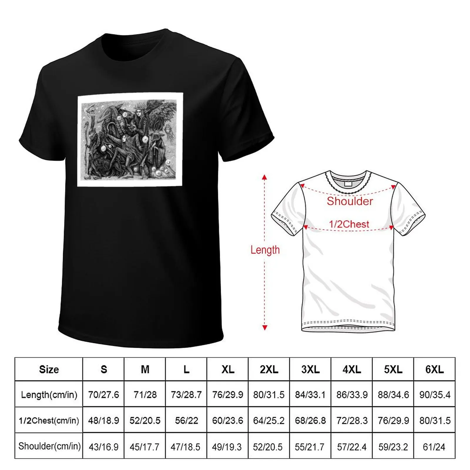 Unseelie Parade T-Shirt customs vintage graphic tee t shirts for men