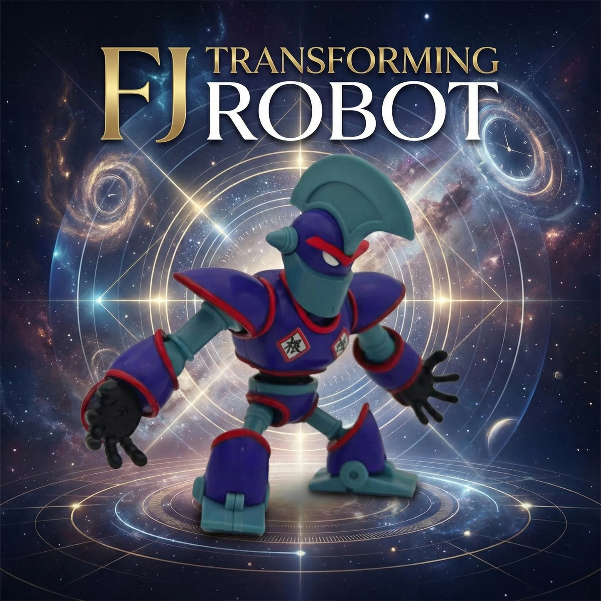 Figura articulada de robot transformable Fj Urobutachi