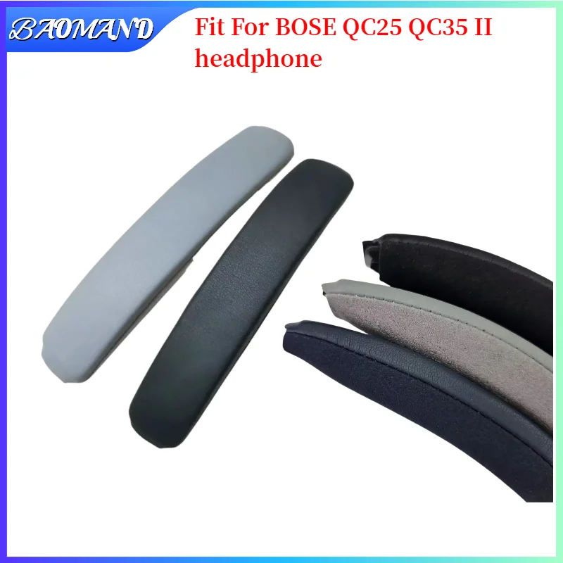 

BAOMAND For BOSE QC25 QC35 II Headpad Zipper Protective protection pad Head beam cover Universal Full Closure Headphone Headband