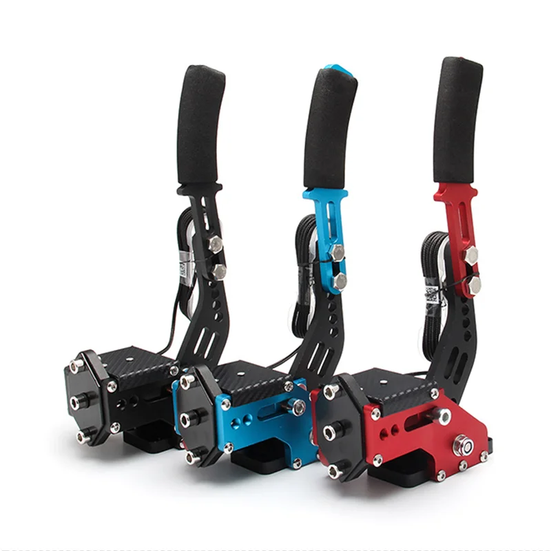 

Drive Free PC Drift Handbrake Racing Steam Game Handbrake USB Analog Linear Game Handbrake (Including accessories)