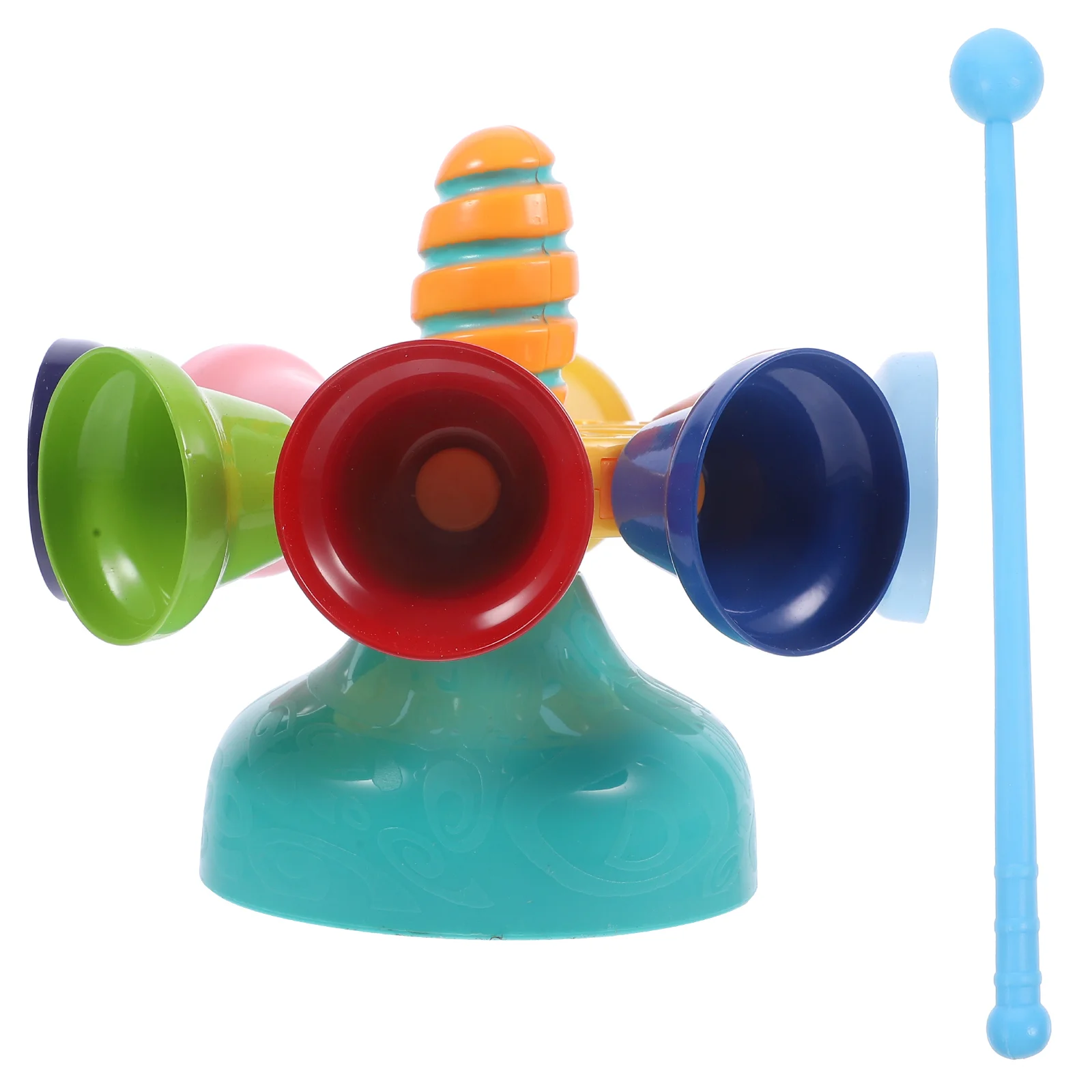Rotating Bell Instrument Exploring Instruments Musical Toy for Kids Rhythm Preschool Baby Percussion Steel Sheet