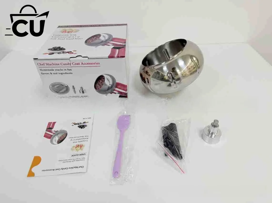 Chef Machine, Candy Coated Accessories, Chocolate Almond Strawberry