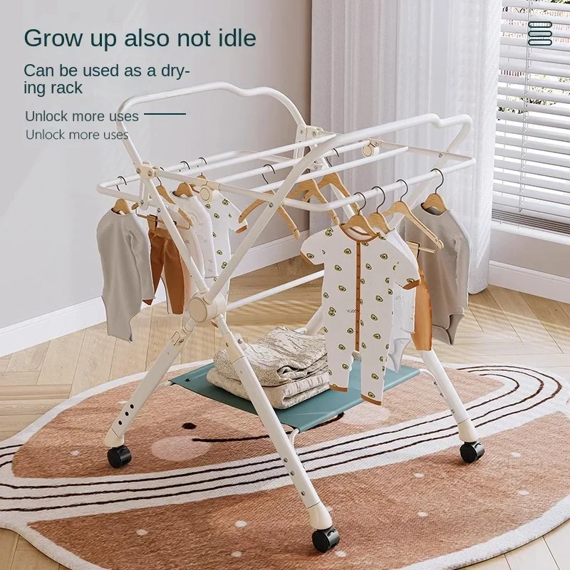 Baby diaper table Newborn touch bath Multifunctional folding drying rack