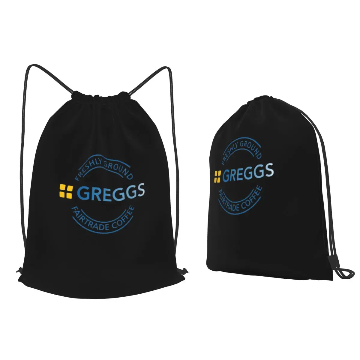 

Trending Greggs Logo Backpacks Multi-function Drawstring Bags Sports Bag Book Bags for Travel Students