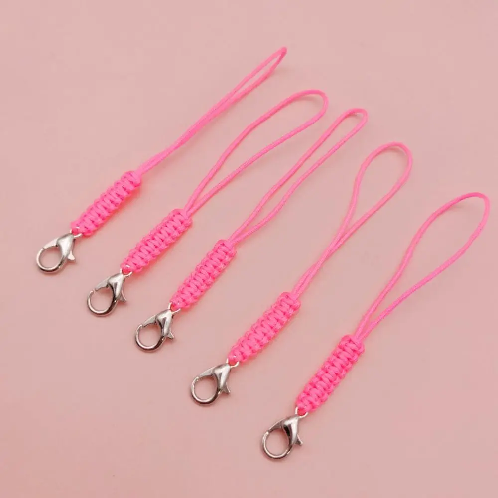 Anti Lost Mobile Phone Chain Wrist Rope Keychain Phone Hanging Strap Key Ring Simple Mobile Phone Lanyard Jewelry Gift