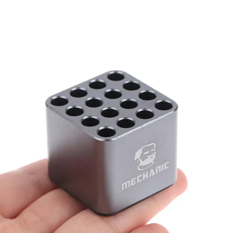 1PCS R16 Multifunctionele Soldeerbout Tips Opbergdoos Laskop Houder Voor C210 C245 C115 T12 Verwarming Core Organizer