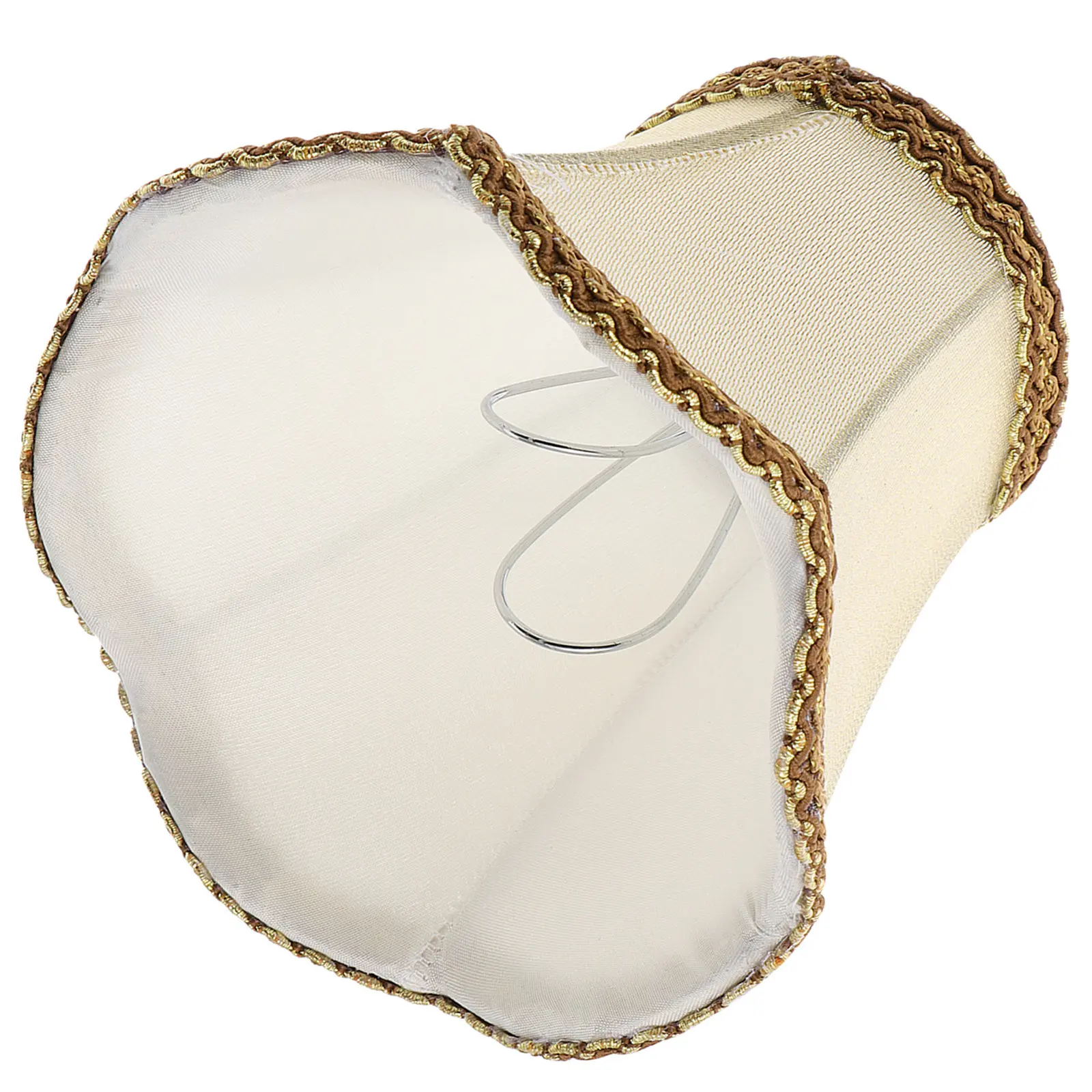 

Lamp Shade Chandelier Cover Golden Pink Fabric Dust Proof Bedroom Living Room Cloth Lampshade Decorative Household Lighting