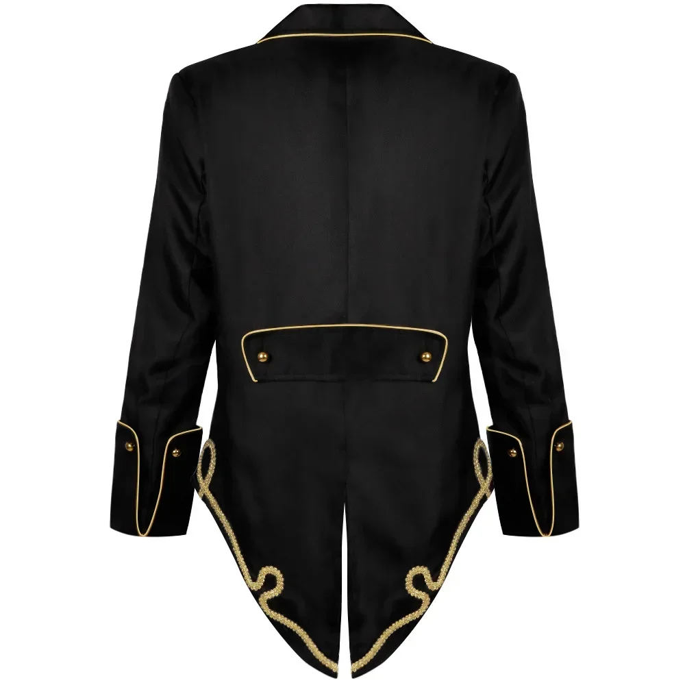 New Halloween Retro Gilt Embroidered Court Tuxedo