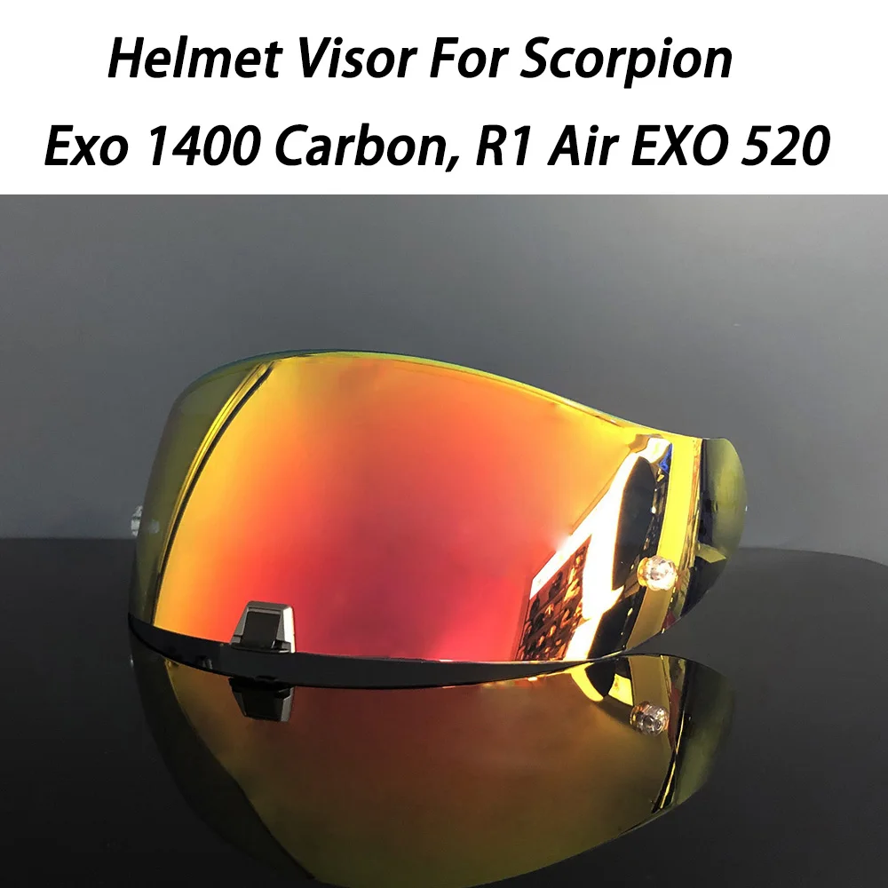 

KDF-16-1 Visor Fit for Scorpion Exo 1400 Carbon, R1 Air & EXO 520 Helmet Face Shield Uv Protected Motorcycle Helmet Accessories