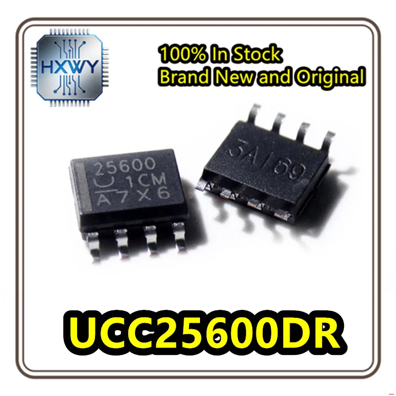 (10/50 Pieces) UCC25600DR 25600 SOIC-8 Resonant Mode LLC Controller Chip, Brand New Original, In Stock, Electronic IC