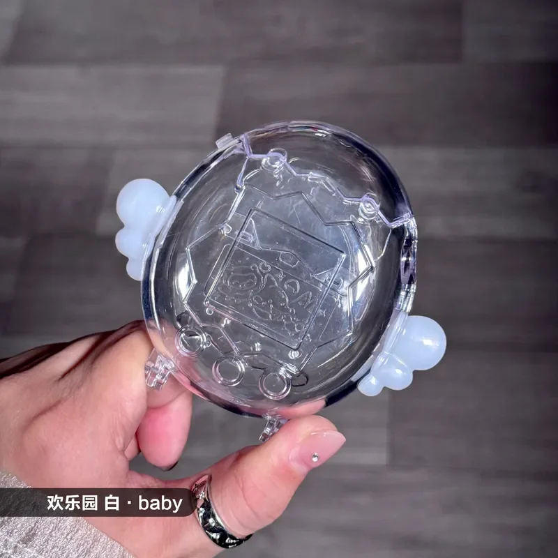 Tamagotchi Paradise Transparent Protective Case Full Screen Cover Replaceable Angel Wing Plastic Shell Anti Scratch Accessory