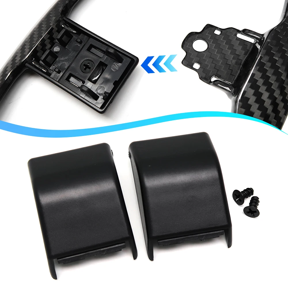 

For BMW F48 M1 F87 M2 F80 M3 F82 F83 M4 F10 M5 F15 X5M F16 X6M Car Steering Wheel Shifter Paddle Annex Cover Trim CarAccessories