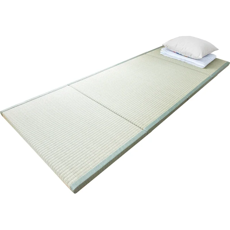 Folding Japanese Traditional Tatami Mattress Rectangular Large Folding Floor Mat Yoga Sleeping Comfortable Bedding New Arrivals