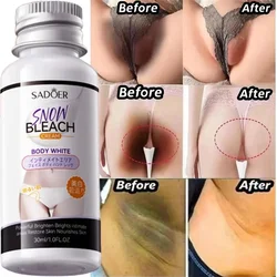 Whitening Cream Private Parts Underarm Bleaching Serum Whiten Butt Knee Brighten Inner Thigh Intimate Parts Dark Remove Melanin