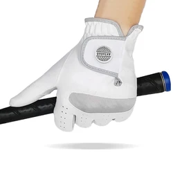 Men's Golf Glove Ultra-Fine Fabric With Magnetic Marker Detachable and Washable Cloth Breathable 1PCS
