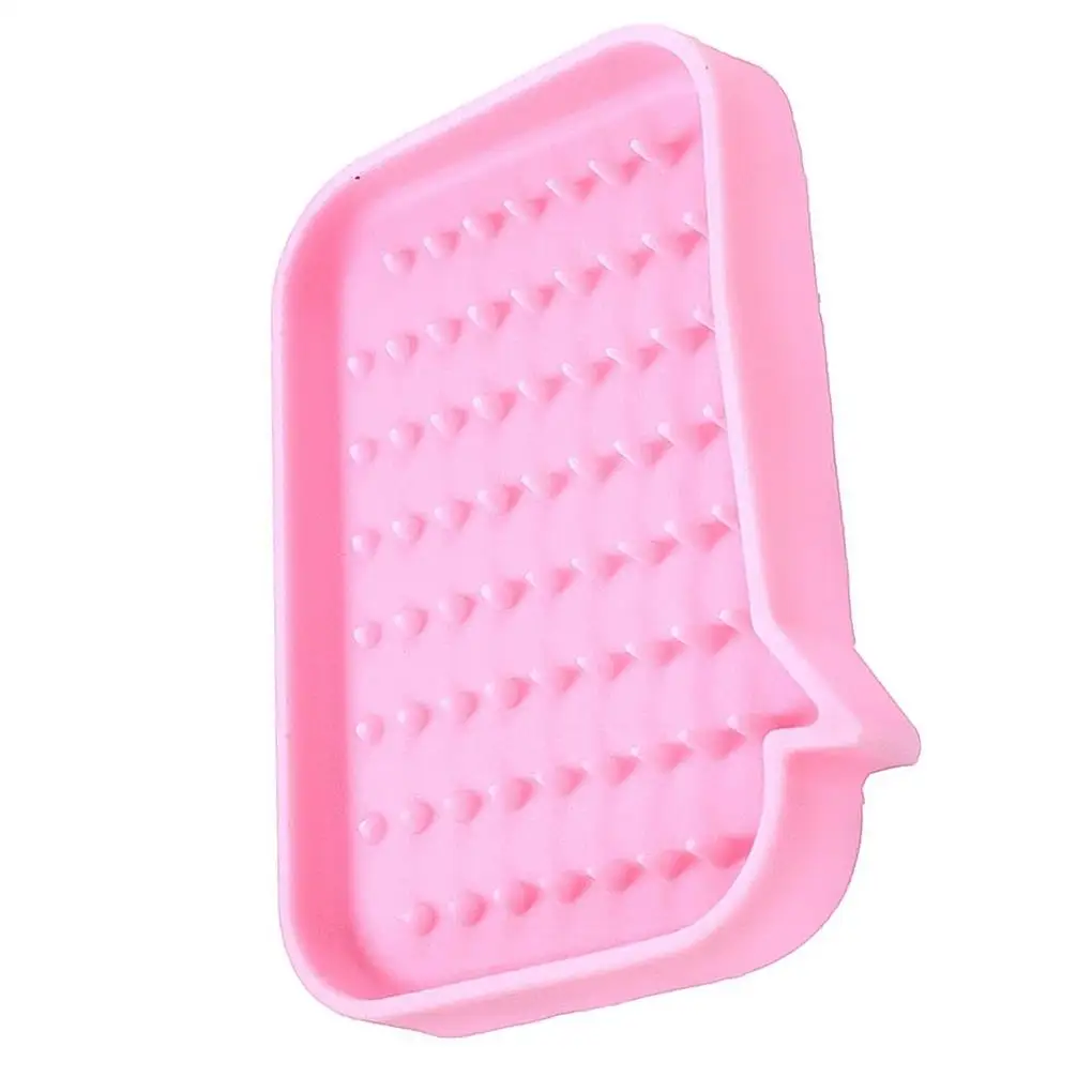 Soap Holder With Hole Non-Slide Multipurpose Drainage Rack Drop-proof Container Case Shower Countertop Accessories