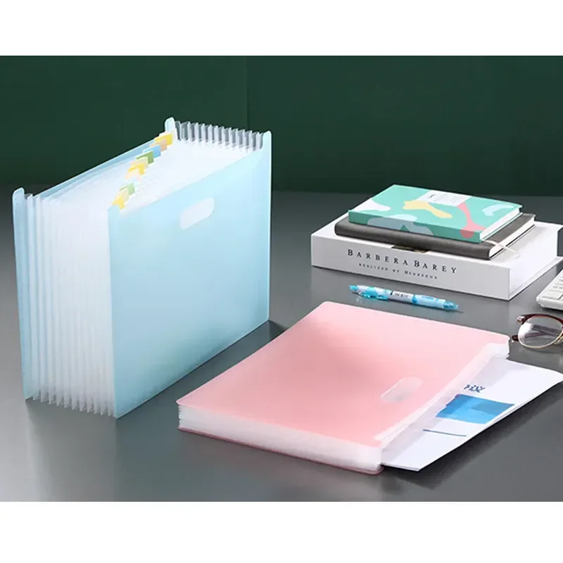 

Desk File Folder Document Paper Organizer Storage Holder Multilayer Expanding Box School Office Stationery