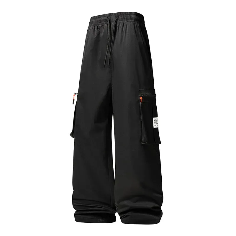 

Американская спецодежда, повседневные брюки прямого кроя для мужчин, универсальные весенне-осенние свободные брюки десантника и спортивные брюки