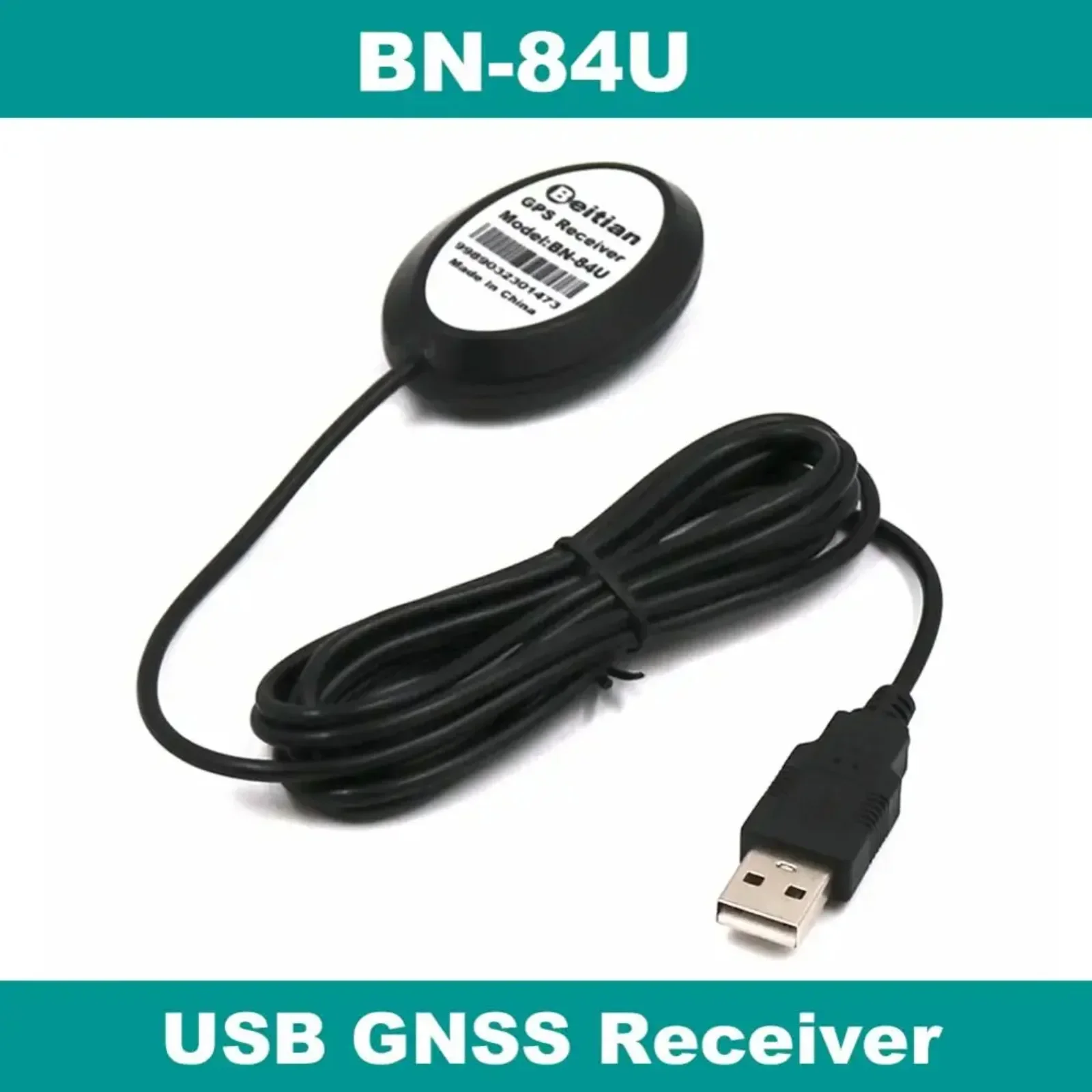 

Beitian BN-84U Dual Band GNSS Receiver Module USB 2.0 Waterproof IP67 for GPS GLONASS BDS GALILEO Navigation System