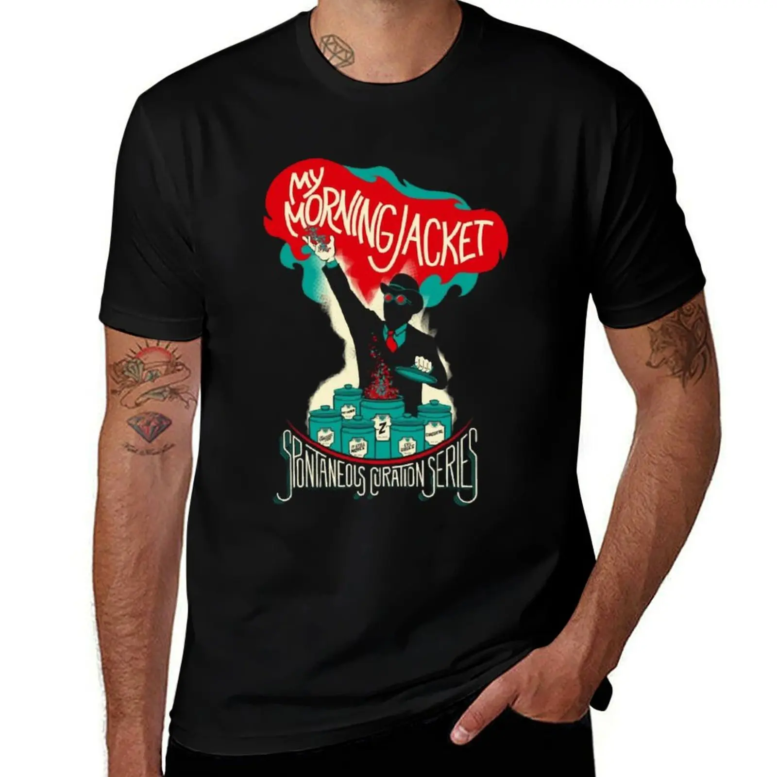 my morning jacket man Essential T-Shirt Classic Print Short Sleeve Shirt
