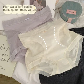 여성용 뽕나무 실크 팬티, 여성용 실크 팬티, 삼각 실크 팬티, 여성 바지, 유색 주, 로트당 5 개 