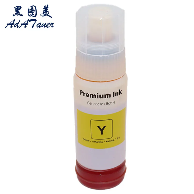 544 T544 Premium Color Compatible Bottle Water Based Refill Tinta Ink For Epson EcoTank L3210 L3110 L3150 L3250 Printer