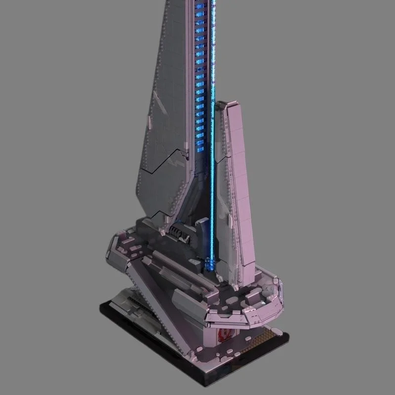4923PCS MOC Sci-fi Interstellar Tower Building Blocks Model Desktop Display Ornament For Adults Gifts Collection