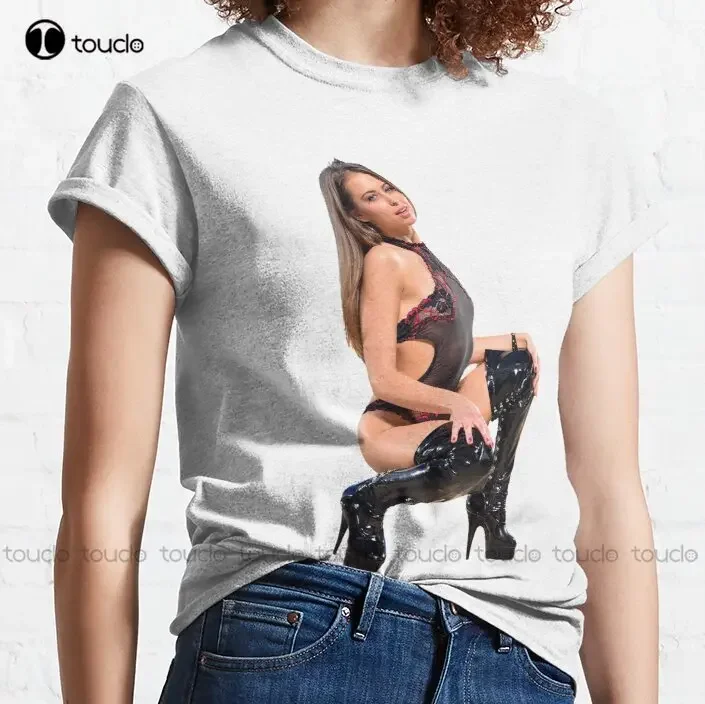 Riley Reid Sexy Neighbour Porno Princess Classic T-Shirt Muscle Shirt Fashion Design Casual Tee Shirts Tops Hipster Clothes New