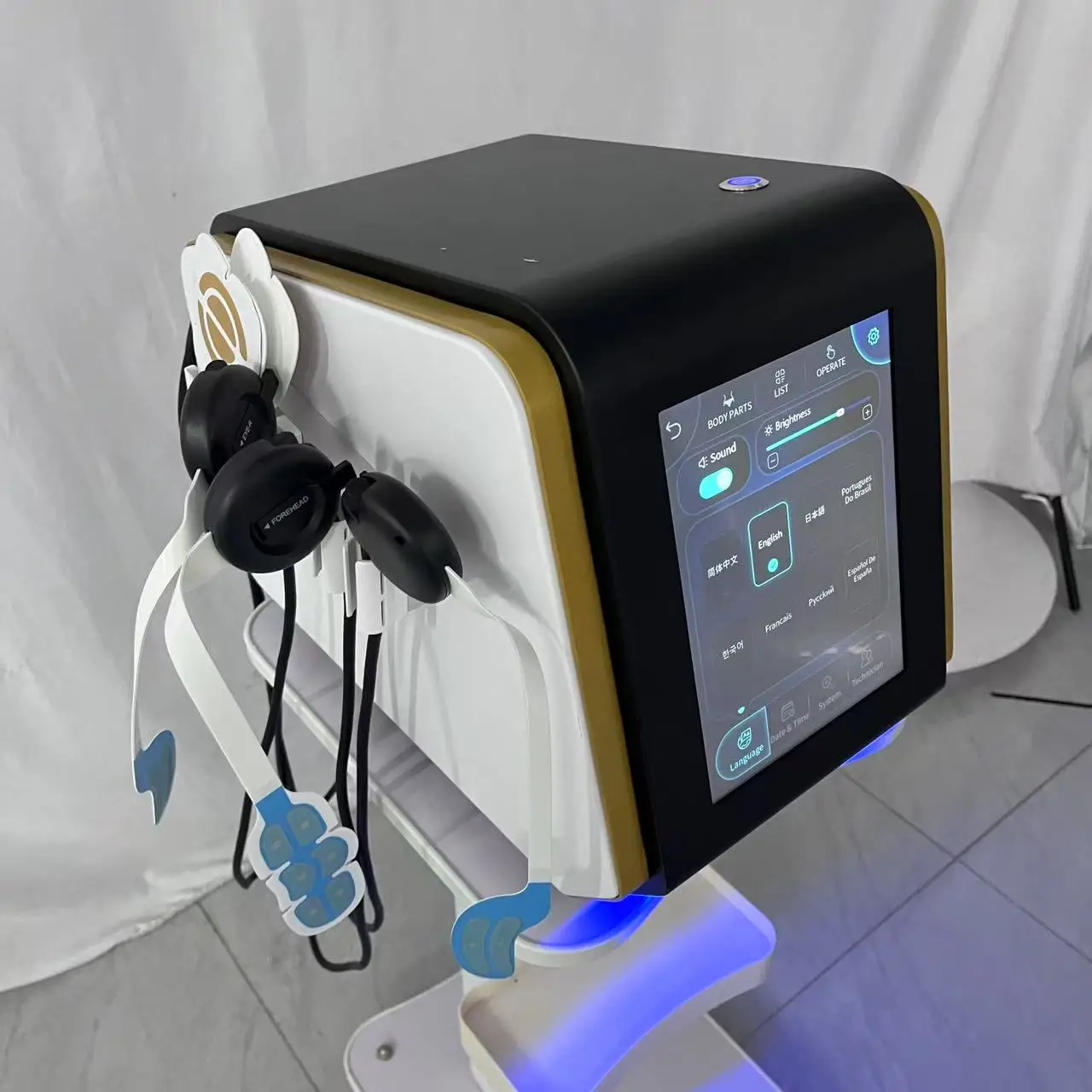 MYOslim EMS RF Electromagnetic Muscle Building Skin Firming Device Non-Invasive Face Lifting Wrinkle Removal Beauty Machine