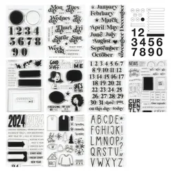 English Clear Stamp Transparent Seal For DIY Scrapbooking/Card Making A5105