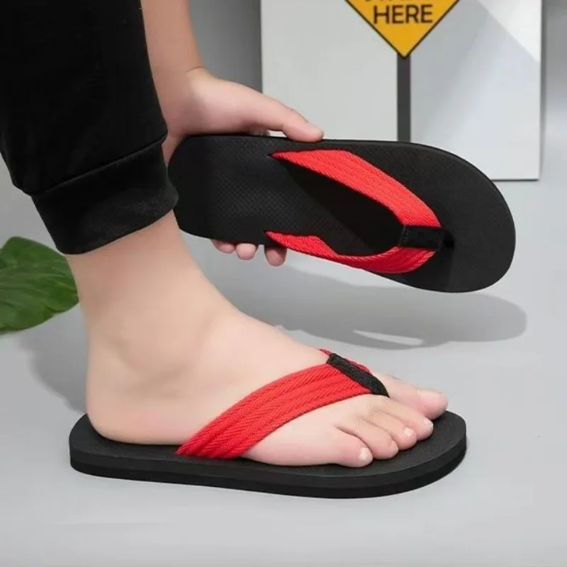 Trendy Solid Color Platform Flip Flops Women Summer Casual Flat Heel EVA Anti Slip Beach Slippers Comfort Flat Outdoor Shoes
