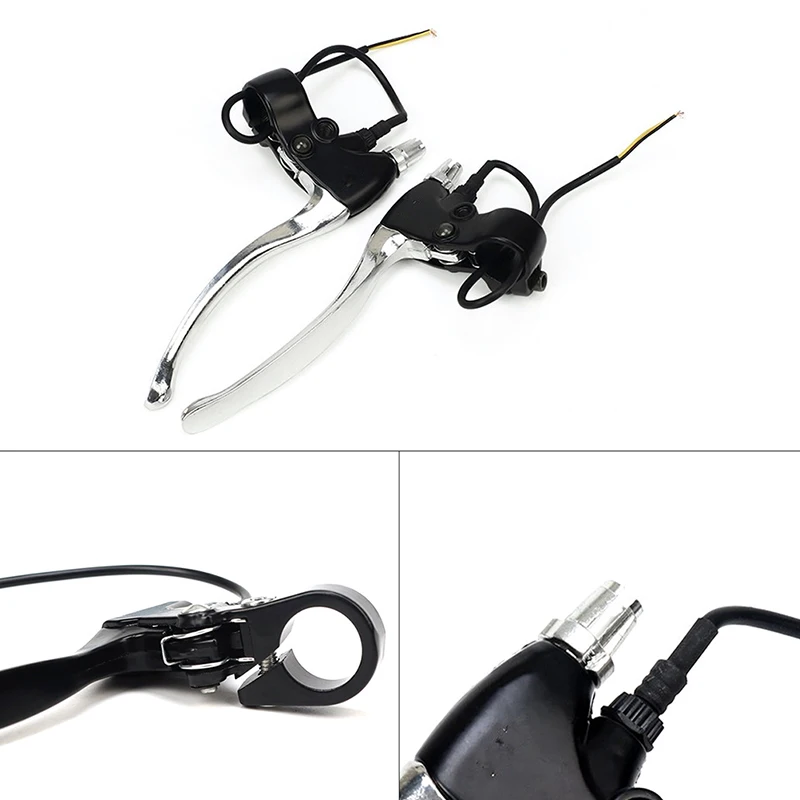 � 1 Paar E-Bike-Bremshebel mit Abschalt-Stromschalter, universell für Elektrofahrzeuge, Fahrräder, E-Scooter, Ersatz-Set-Kit 〔CC33〕 – Detail 5