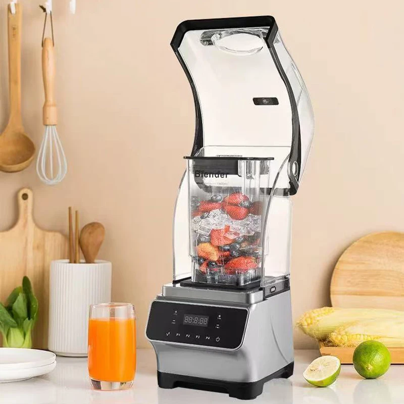 Hotel Restaurant 2L Multifunctional Fruit Electric Juicer Blender With Soundproof Cover