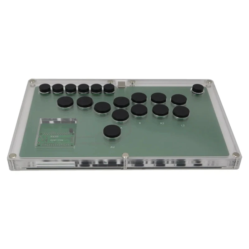 DIY Ultra-Thin All Buttons Hitbox Arcade Joystick Fight Stick Game Controller For PS4/PS5/PC/ USB Hot-Swap Cherry MX