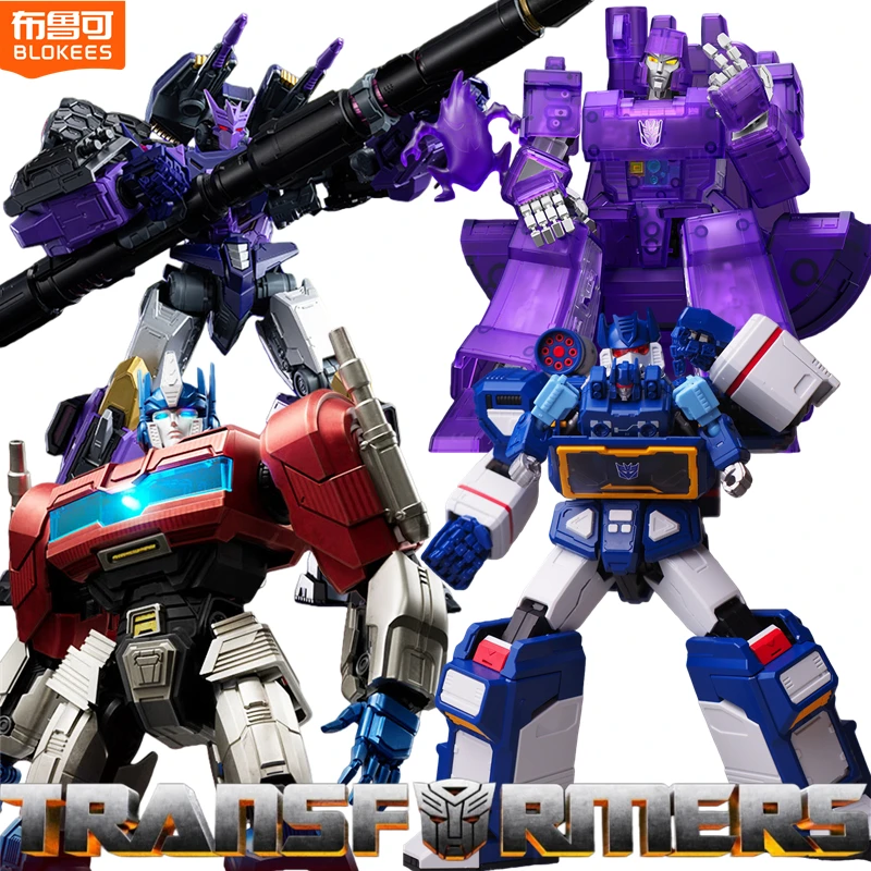 

Blokees Transformers Legendary Edition Soundwave Tarn Orion Pax Megatron Action Figure Autobots Decepticons IDW Movie Toys Gifts