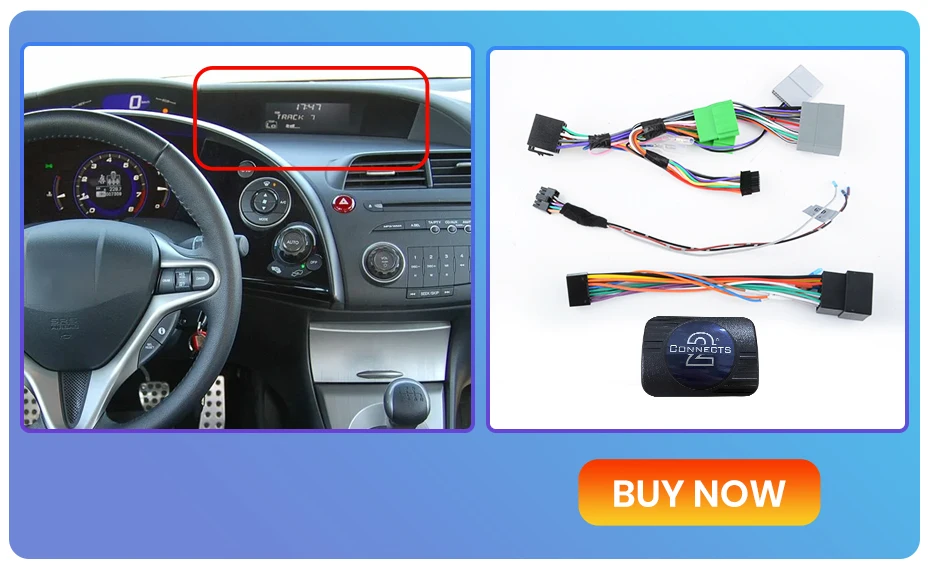Junsun Wireless CarPlay Android Auto Autoradio für Honda Civic Hatchback 2005-2011 GPS Auto-Intelligentes System FM Spanisch Lokal – Detail 1