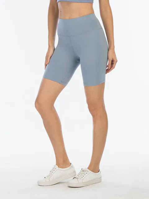 14 Colors 2023 Sexy Gym Shorts Woman Skinny Stretch High Waist Solid Color Shorts Beautiful Coquette Exercise 4 14 Colors Sexy Gym Shorts Woman Skinny Stretch High Waist Solid Color Shorts – view 4