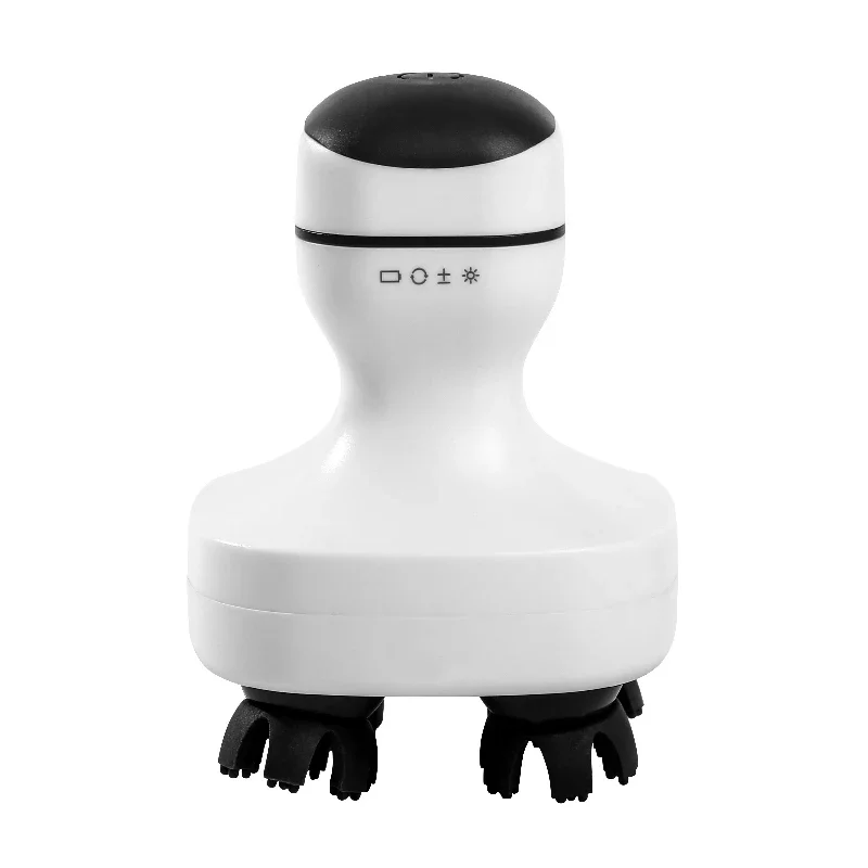 

for Customized Portable Octopus Head Scalp Massager Handheld Rechargeable Kneading Vibrating Machine