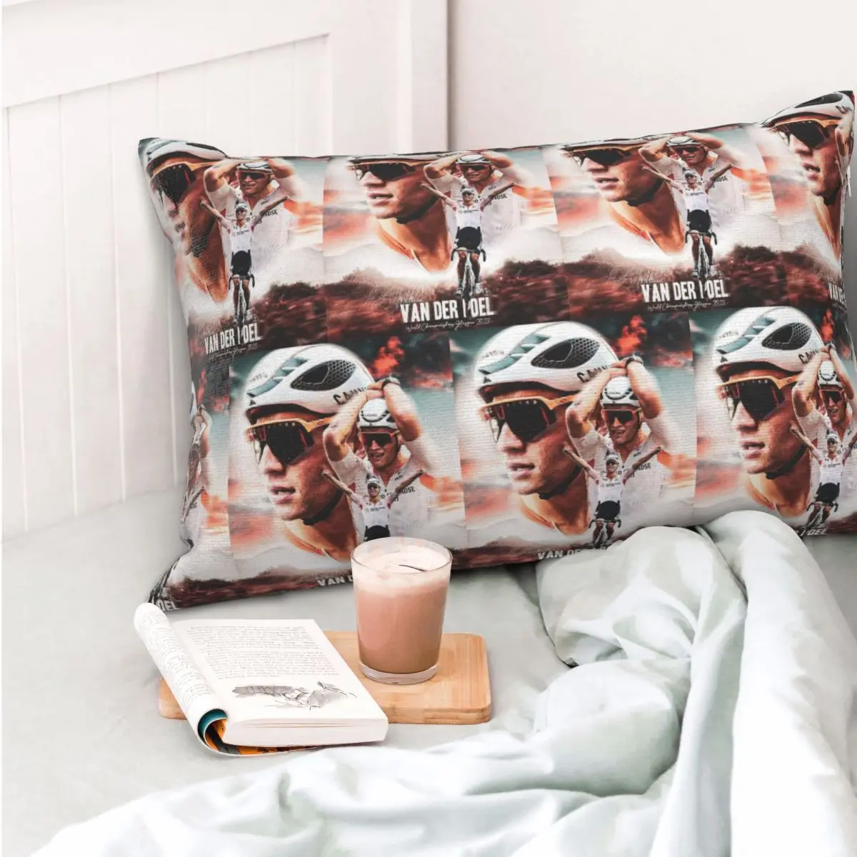 

Mathieu Van Der Poel Cyclist MVDP Голландский велосипедист Прямоугольная наволочка для колледжа Чехлы для подушек Спальня Кровать Домашний комфорт Декоративная подушка